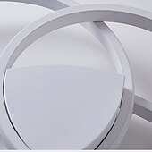 voordelige Dimbare plafondlampen-55 cm dimbare plafondlamp led metaal moderne stijl mode geschilderde afwerkingen 220-240v