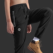 billiga Shorts, tights och byxor för män-ROCKBROS Herr Cykelbyxor Cykel Byxa Underdelar Vinter Bergscykling Vägcykling sporter Vattentät Vindtät Regnsäker Snabb tork Svart Kläder Cykelkläder