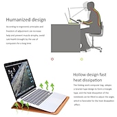levne Tašky, pouzdra a pouzdra na notebooky-Rukávy na notebook 12 &quot; 13.3 &quot; 14 &quot; palec Kompatibilní s Macbook Air Pro, HP, Dell, Lenovo, Asus, Acer, Chromebook Notebook Voděodolný Nárazuvzdorné Kožené Pevná barva pro Obchodní kancelář