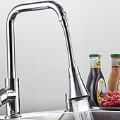 abordables Robinets-pulvérisateurs-Robinet d&#039;eau de cuisine universel pression réglable tête de robinet d&#039;eau rotative à 360 degrés adaptateur de buse de robinet de douche à économie d&#039;eau