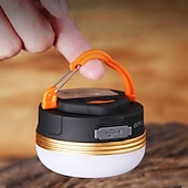 cheap Camping Lights-LED Camping Lantern Hanging Tent Light Outdoor Portable 5W Mini Electric Lantern Flashlight for Camping Hiking Fishing Hurricane Emergency