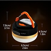 cheap Camping Lights-LED Camping Lantern Hanging Tent Light Outdoor Portable 5W Mini Electric Lantern Flashlight for Camping Hiking Fishing Hurricane Emergency
