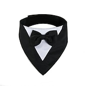ieftine Îmbrăcăminte și accesorii pentru câini-Câini Pisici Accesorii salopete triunghi Pălărie Bandana pentru ziua de naștere a câinilor Cravată / Papion Adorabil Dulce Respirabil Απαλό Zilnice Casul / Zilnic Îmbrăcăminte pentru câini for Husky