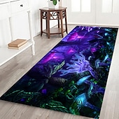 baratos tapetes para sala e quarto-Linda paisagem madeiras tecido de flanela impresso colchão de entrada para casa colchão colchão de banheiro colchão
