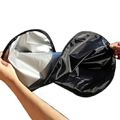 preiswerte Sonnenblenden &amp; Visiere fürs Auto-150 x 70cm Auto Sonnenschutz Sonnenschutz Front Heckscheibe Folie Windschutzscheibe Visier Abdeckung UV Schutz Reflektor Car-Styling hochwertig