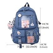 levne Bookbags-batohy pro školy kreslené batohy batohy pro dívky nastavitelný popruh voděodolný zpět do školy dárky