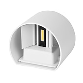 cheap Outdoor Wall Lights-Outdoor Wall Light LED Wall Lamp 12W Double Light Source Waterproof Adjustable Luminous Angle Warm White/White Light Two-color Wall Lamp AC85-265V