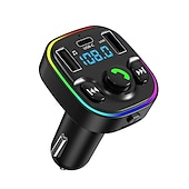 halpa bluetooth hands-free autosarja-FM lähetin Bluetooth-autosarjat auton handsfree Bluetooth Oikosulkusuojaus Monilähtöinen Kortinlukija Kaiutin Auto