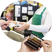 billiga korthållare &amp; fodral-Kreditkorthållare rostfritt stål kreditkorthållare metall ID-korthållare RFID plånböcker visitkorthållare för kvinnor eller män
