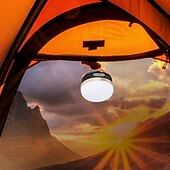 cheap Camping Lights-LED Camping Lantern Hanging Tent Light Outdoor Portable 5W Mini Electric Lantern Flashlight for Camping Hiking Fishing Hurricane Emergency