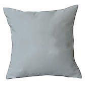 cheap Textured Throw Pillows-Decorative Toss Pillows 1pc Soft Plush Pillow Cover Solid Colored Candy color Multicolor Simple Square Zipper Traditional Classic Outdoor Cushion for Sofa Couch Bed Chair Pink Blue Purple Yellow