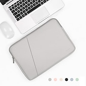 cheap Laptop Bags,Cases &amp; Sleeves-Laptop Sleeves BN-Q004 12&quot; 14&quot; 15.6&quot; inch Compatible with Macbook Air Pro, HP, Dell, Lenovo, Asus, Acer, Chromebook Notebook Laptop Carrying Case Cover Waterpoof Shock Proof PU Leather Solid Color for