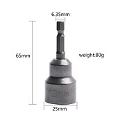 economico set di punte da trapano-Chiave a brugola magnetica da 19 mm con manico esagonale avvitatore magnetico avvitatore a vite