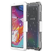 olcso Samsung-tokok-telefon Ügy Kompatibilitás Samsung Galaxy S24 S23 S22 S21 S20 Ultra Plus FE A72 A52 A42 A21s Note 10 Plus Note 10 A22 Galaxy A22 4G Héjtok Vízálló Átlátszó Ütésálló Átlátszó Szilikagél PC