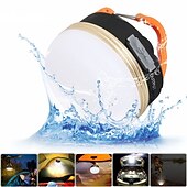 cheap Camping Lights-LED Camping Lantern Hanging Tent Light Outdoor Portable 5W Mini Electric Lantern Flashlight for Camping Hiking Fishing Hurricane Emergency