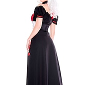 cheap Women&#039;s Costumes-Fairytale The Red Queen Evil Queen Cosplay Costume Vacation Dress Sweet Movie Cosplay for Women&#039;s Adults&#039; Masquerade