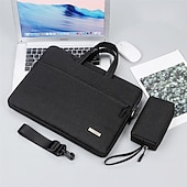 cheap Laptop Bags,Cases &amp; Sleeves-Laptop Briefcases 12&quot; 13.3&quot; 14&quot; inch Compatible with Macbook Air Pro, HP, Dell, Lenovo, Asus, Acer, Chromebook Notebook Waterpoof Oxford Cloth Solid Color for Travel Colleages &amp; Schools
