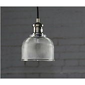 economico Luci a sospensione-14,5 cm lampada a sospensione design singolo led vetro rame stile vintage elettrolitico stile nordico 220-240v