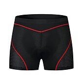 abordables Ropa Interior y Capas Base para Hombre-WOSAWE Hombre Ropa interior de ciclismo Pantalones cortos bicicleta Culotte Ciclismo Bicicleta Bermudas Pantalones cortos Ropa interior Ajuste semiformado MTB Bicicleta Montaña Ciclismo Carretera