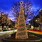 levne Solární řetězec světla-Venkovní pohádková řetězová světla solární 30m-300LED 50m-500LED vodotěsná dálková ovládání světla na stromy svatební párty sváteční dekorace zahrady