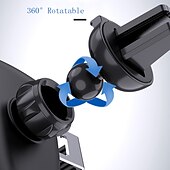 cheap Car Holder-Gravity Car Mount For Mobile Phone Holder Car Air Vent Clip Stand Cell phone GPS Support For iPhone for Huawei for Samsung
