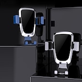 cheap Car Holder-Gravity Car Mount For Mobile Phone Holder Car Air Vent Clip Stand Cell phone GPS Support For iPhone for Huawei for Samsung