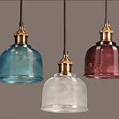 economico Luci a sospensione-14,5 cm lampada a sospensione design singolo led vetro rame stile vintage elettrolitico stile nordico 220-240v