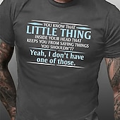 voordelige Grafisch T -shirt voor heren-Voor heren Grafisch Brief T-shirt Informele stijl 100% katoen Korte mouw Grafisch Shirt Zwart Rood Marineblauw Comfortabel T-shirt Straat Casual Modeontwerper kleding