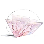 cheap Laptop Bags,Cases &amp; Sleeves-Compatible with MacBook Air 13 Inch Case 2022 2021 2020 2019 2018 Release M1 A2337 A2179 A1932 Touch ID MacBook Air Case Hard Shell Case  2 Keyboard Covers  Screen Protector Pink Marble