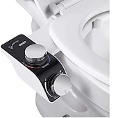 cheap Bidet Faucets-Bidet Attachment for Toilet -Self Cleaning Dual Nozzle, Non-Electric Bidet, Cold &amp; Warm Fresh Water Bidet Sprayer With Temperature &amp; Pressure Controls
