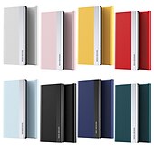 Недорогие Чехлы для iPhone-Чехол для iPhone 16 iPhone 15 Pro Max Plus iPhone 14 13 12 11 Pro Max Plus X XR XS флип-обложка с подставкой магнитная полнороговая защитная укладка PC металл