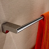 abordables Barres repose-serviettes-porte-serviettes monocouche porte-serviettes 60cm porte-serviettes en alliage de cuivre galvanoplastie lumière vive