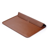 levne Tašky, pouzdra a pouzdra na notebooky-Rukávy na notebook 12 &quot; 13.3 &quot; 14 &quot; palec Kompatibilní s Macbook Air Pro, HP, Dell, Lenovo, Asus, Acer, Chromebook Notebook Voděodolný Nárazuvzdorné Kožené Pevná barva pro Obchodní kancelář