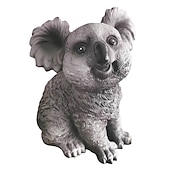 economico sculture e statue da giardino-Resina Koala Statue Da Giardino Sculture Ornamento Casa Giardino Decorazione Statua Animale