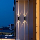 cheap Outdoor Wall Lights-LED Outdoor Wall Lights Indoor Wall Lights Living Room Outdoor Aluminum Wall Light IP65 110-120V 220-240V