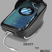 cheap Bike Bags-Bike Phone Mount Bag Bike Front Frame Handlebar Bag Waterproof Bike Phone Holder Case Bicycle Accessories Pouch Sensitive Touch Screen Compatible with iPhone 11 XS Max XR 8 Plus Below 6.5