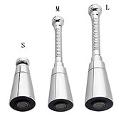 abordables Robinets-pulvérisateurs-Robinet d&#039;eau de cuisine universel pression réglable tête de robinet d&#039;eau rotative à 360 degrés adaptateur de buse de robinet de douche à économie d&#039;eau