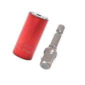cheap Wrench-2pc 7-19mm Universal Socket Wrench, Multi-function Ratchet, Hand Drill Motorcycle Repair Socket, Magic Socket Spark Plug