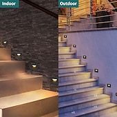 abordables luces de pared al aire libre-5w luz de pared exterior led impermeable ip65 lámpara de pared ac/d12v voltaje de seguridad lámpara de cubierta lámpara de barra lámpara de escalera lámpara de paisaje aluminio fundido a presión 3000k blanco cálido opcional ac85-265v 2 piezas 6 piezas
