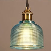 economico Luci a sospensione-14,5 cm lampada a sospensione design singolo led vetro rame stile vintage elettrolitico stile nordico 220-240v