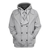 abordables Graphique de personnage de dessin animé et de film-Moon Knight Vengeurs Sweat à capuche Anime Dessin Animé Animé 3D Classique Style de rue Pour Couple Homme Femme Adulte Rentrée scolaire Impression 3D