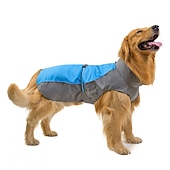 billiga Regnrock-Hund Katt Regnjacka Mode Fritid Vattentät Mjuk Tvättbar Bekväm Utomhus Fest Vardag Ledigt / vardag Festival Hundkläder for Bulldogg Shiba Inu Pudel Small Medium