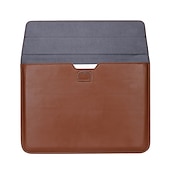 levne Tašky, pouzdra a pouzdra na notebooky-Rukávy na notebook 12 &quot; 13.3 &quot; 14 &quot; palec Kompatibilní s Macbook Air Pro, HP, Dell, Lenovo, Asus, Acer, Chromebook Notebook Voděodolný Nárazuvzdorné Kožené Pevná barva pro Obchodní kancelář