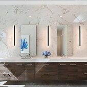 cheap Indoor Wall Lights-60/80/100cm Wall Light LED Acrylic Wall Sconces Long Porch Wall Lamp Fixture Suitable for Living Room AC85-265V
