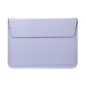 levne Tašky, pouzdra a pouzdra na notebooky-Rukávy na notebook 12 &quot; 13.3 &quot; 14 &quot; palec Kompatibilní s Macbook Air Pro, HP, Dell, Lenovo, Asus, Acer, Chromebook Notebook Voděodolný Nárazuvzdorné Kožené Pevná barva pro Obchodní kancelář