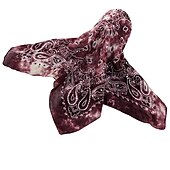 cheap Hats-Women Bandana Scarf Cap Sunscreen Hedging Cap Printed Brim Baseball Cap Colorful Sunshade Hooded Scarf Headpiece Headscarf Baseball Hat