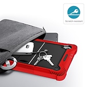 abordables lenovo casos-Tableta Carcasa Funda Para Lenovo Pestaña M10 HD M10 FHD Plus con Soporte Armor Defender Protección resistente Protector de cuerpo completo Color sólido ordenador personal Silicona