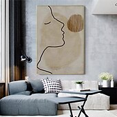 preiswerte Gemälde mit Menschen-handgemaltes handgemachtes Ölgemälde elegante Dame Heimdekoration Dekor gerollte Leinwand Mode moderne Gemälde