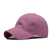 economico Cappelli-1 pz berretto unisex casual solido curvo visiera parasole berretto da baseball cappelli di snapback regolabili per le donne uomini hip hop cap street papà cappello