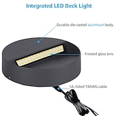 abordables luces de pared al aire libre-5w luz de pared exterior led impermeable ip65 lámpara de pared ac/d12v voltaje de seguridad lámpara de cubierta lámpara de barra lámpara de escalera lámpara de paisaje aluminio fundido a presión 3000k blanco cálido opcional ac85-265v 2 piezas 6 piezas